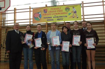 Finał Grand Prix Tenisa Stołowego w Raszkowie