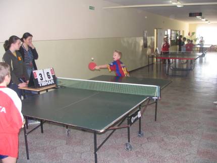 Turniej tenisa stołowego Radłów 2008