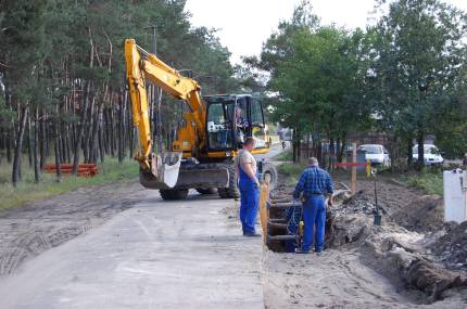 Rozpoczęcie budowy kanalizacji Rąbczyn – Osiedle.