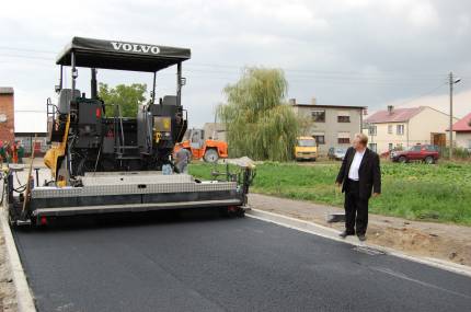 Przebudowa ulicy Piaskowej.