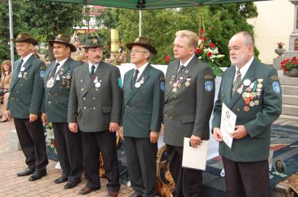 15 lecie poświęcenia sztandaru KBS w Raszkowie