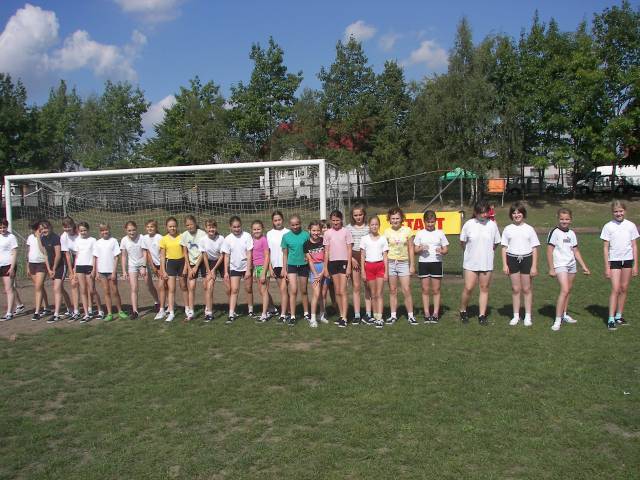 OTWARCIE SZKOLNEGO ROKU SPORTOWEGO  2008 - 2009