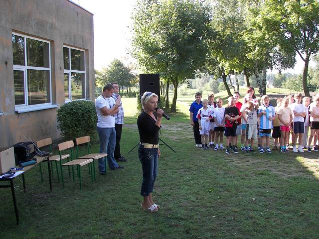 OTWARCIE SZKOLNEGO ROKU SPORTOWEGO  2008 - 2009