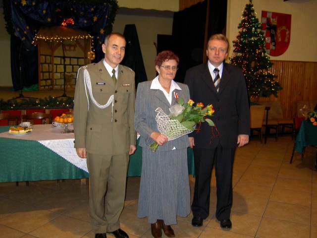 Srebrny medal za Zasługi dla Obronności Kraju dla Pani Zofii Kaczmarek