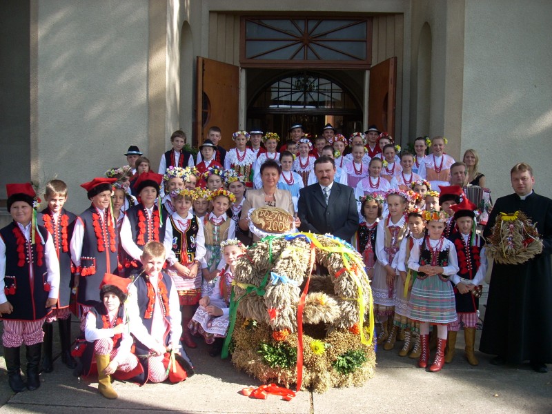 Dożynki w Moszczance - Skrzebowej