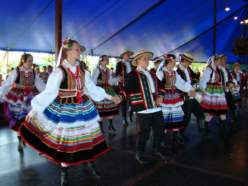 Dożynki w Moszczance - Skrzebowej