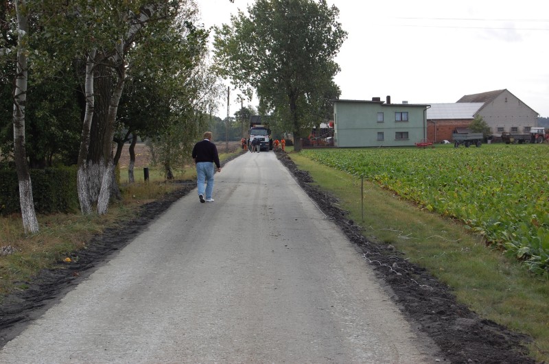 Kolejna droga w Jankowie Zaleśnym