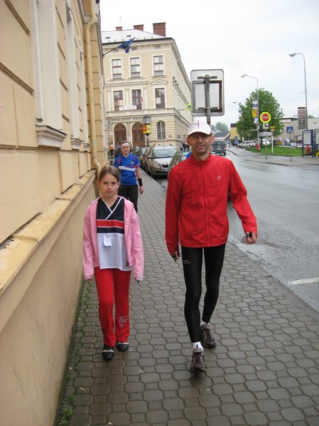 ZAWODY W BIEGU NA ORIENTACJĘ  Moravska Trebova  -  CZECHY   8.05.2010