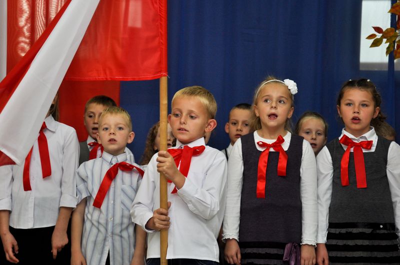 Ślubowanie pierwszoklasistów w Raszkowie