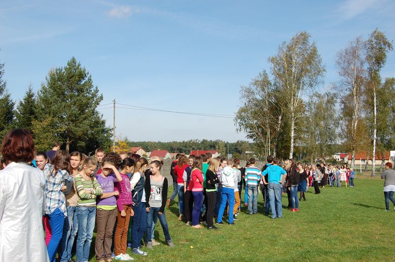 Ćwiczenia ewakuacji w Zespole Szkół w Korytach