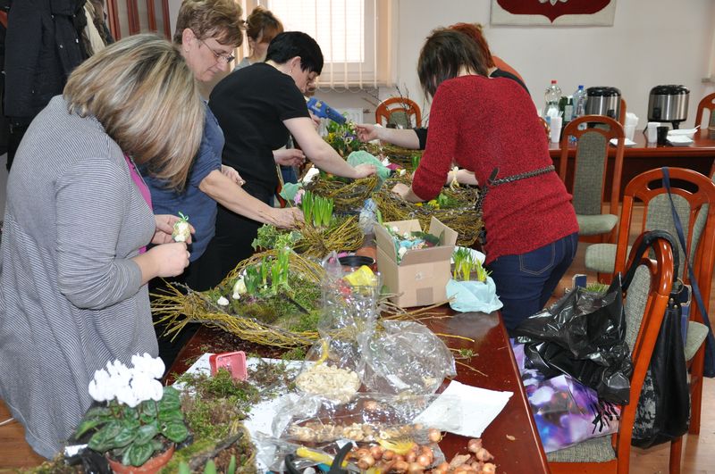 Warsztaty florystyczne w Raszkowie