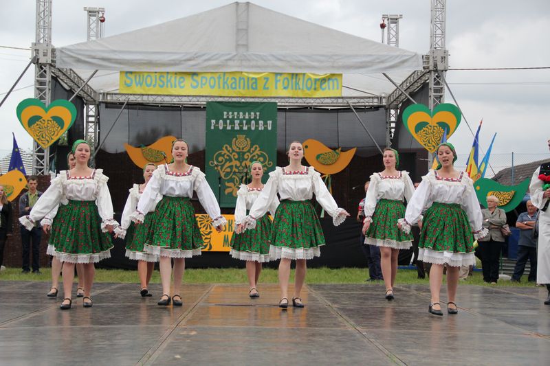 Folklorystycznie w Moszczance