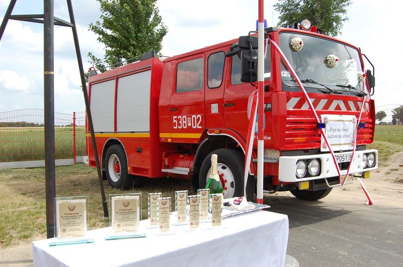 Nowy samochód dla OSP w Radłowie