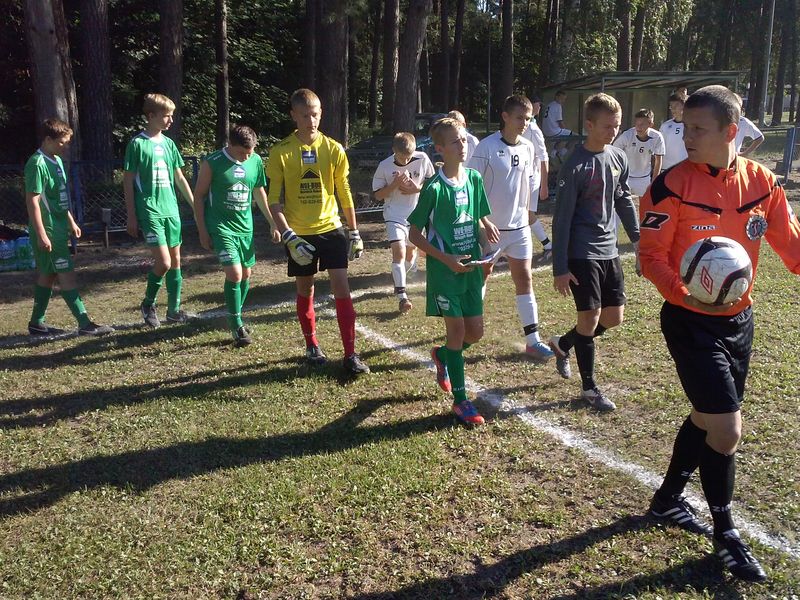 Juniorzy Raszkowianki na Mazurach