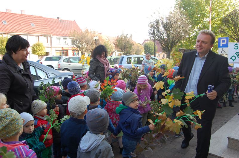 Jesień w przedszkolu "Smerfy"