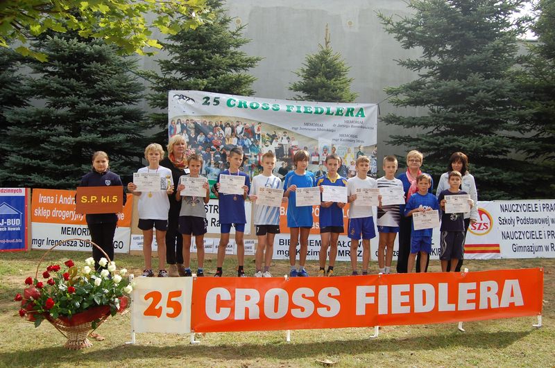 Wyniki jubileuszowego CROSS-u FIEDLERA