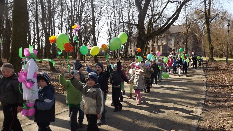 Przedszkolaki powitały wiosnę