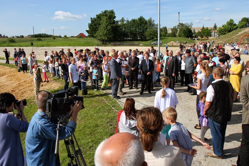 Nowe tereny rekreacyjne w Pogrzybowie oficjalnie otwarte