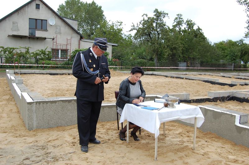 Kamień węgielny w Jankowie Zaleśnym wmurowany