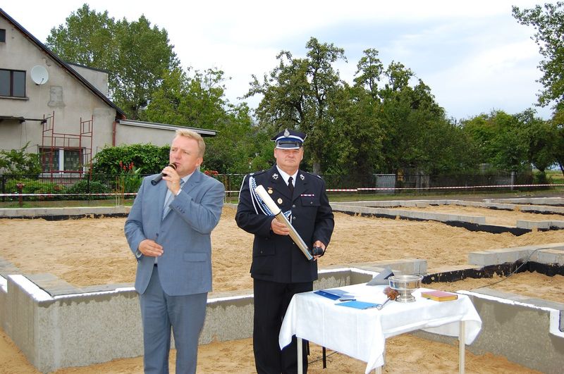 Kamień węgielny w Jankowie Zaleśnym wmurowany