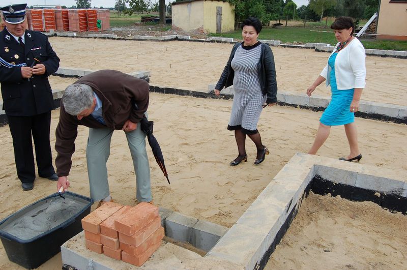 Kamień węgielny w Jankowie Zaleśnym wmurowany