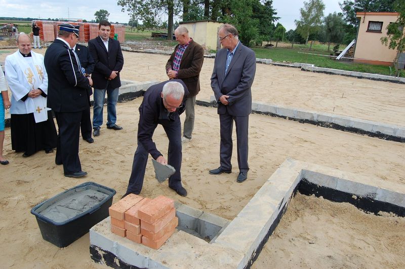 Kamień węgielny w Jankowie Zaleśnym wmurowany