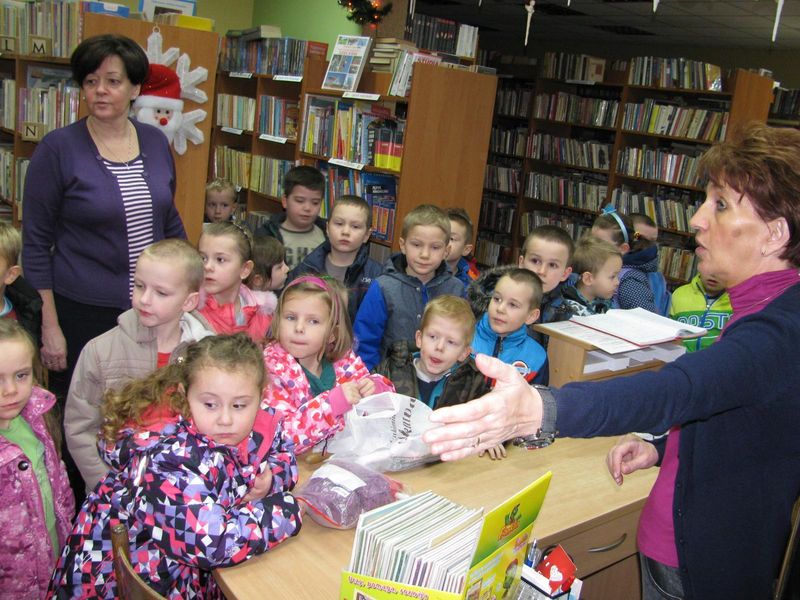 Mikołajki w raszkowskiej bibliotece