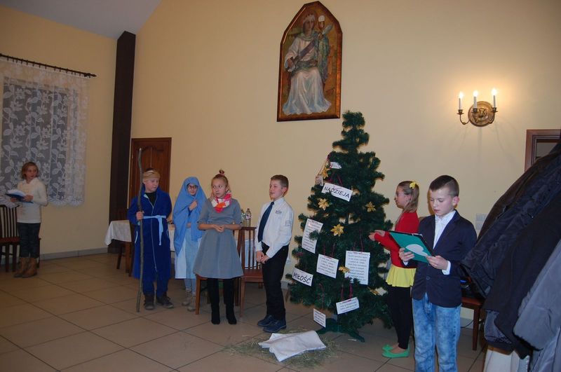 Spotkanie wigilijne w Jankowie Zaleśnym