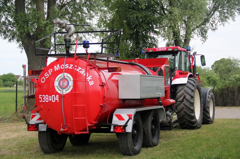 Nowy wóz strażacki w Moszczance