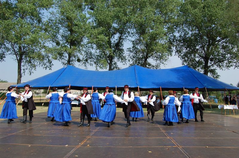 Biesiada dożynkowa w Korytnicy