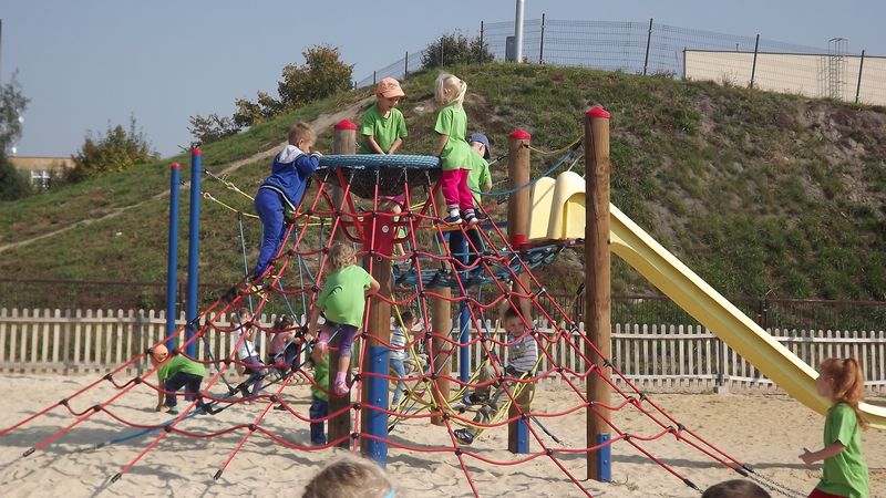 Dzień Przedszkolaka nad raszkowską "Kąpielką"