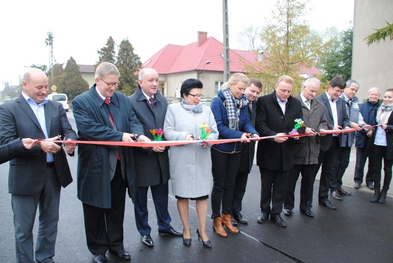 Otwarcie drogi w Jaskółkach