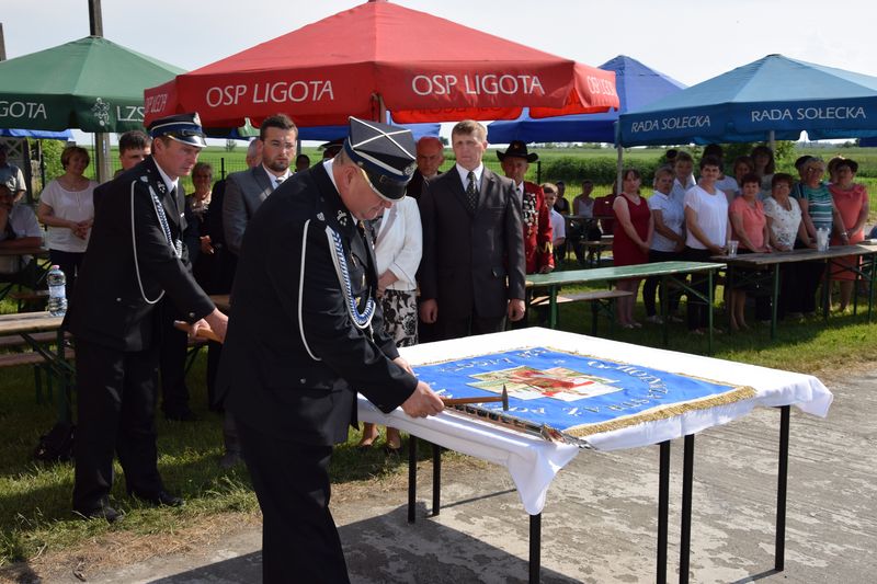 Miejsko-Gminne obchody "Dnia Strażaka"  połączone z przekazaniem sztandaru dla OSP Ligota