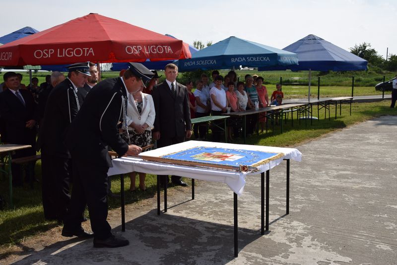 Miejsko-Gminne obchody "Dnia Strażaka"  połączone z przekazaniem sztandaru dla OSP Ligota