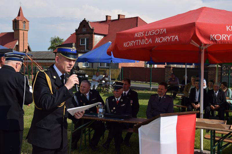 Miejsko-Gminne obchody "Dnia Strażaka"  połączone z przekazaniem sztandaru dla OSP Ligota