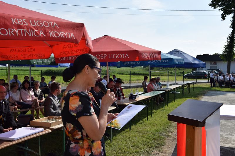 Miejsko-Gminne obchody "Dnia Strażaka"  połączone z przekazaniem sztandaru dla OSP Ligota