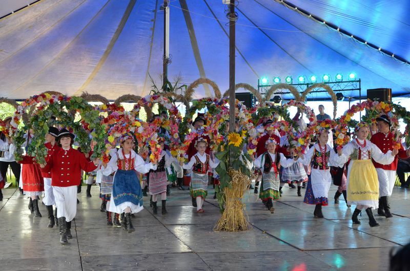 Dożynki wiejskie w Grudzielcu Nowym