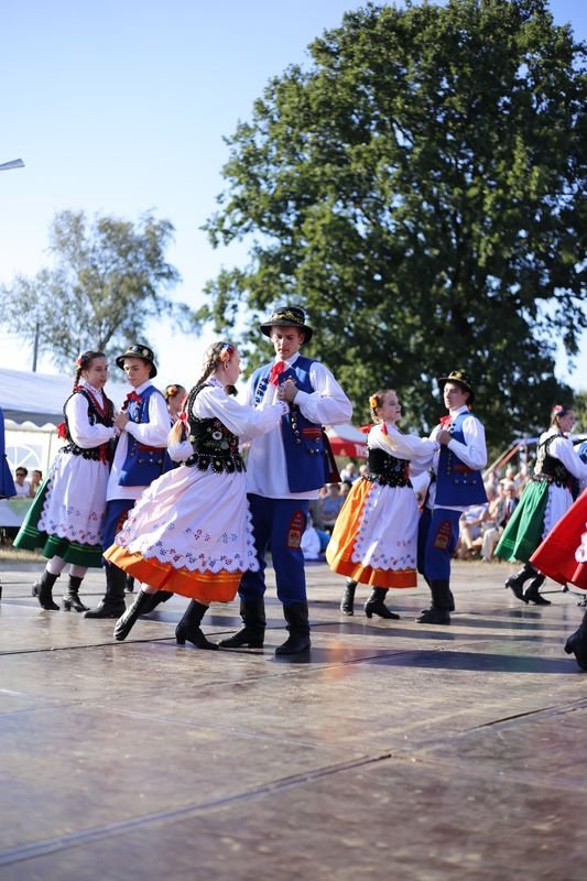 Wspominamy Swojskie Spotkania z Folklorem i dożynki wsi Moszczanka i Skrzebowa