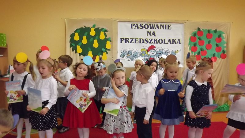 Pasowanie na przedszkolaka