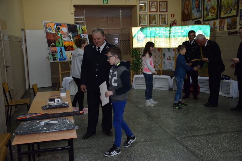 Miejsko-Gminny Finał Ogólnopolskiego Turnieju Wiedzy Pożarniczej pod hasłem "Młodzież Zapobiega Pożarom"