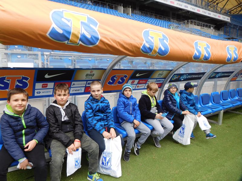 LUKS "Sokół" Radłów z wizytą na stadionie INEA w Poznaniu