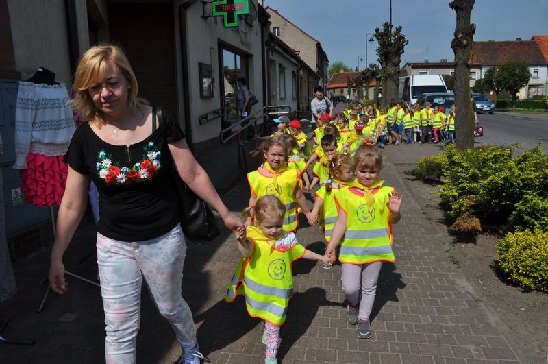 Przedszkolacy z Radłowa z wizytą u Burmistrza