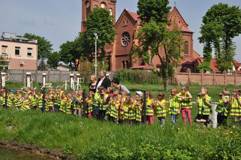 Przedszkolacy z Radłowa z wizytą u Burmistrza