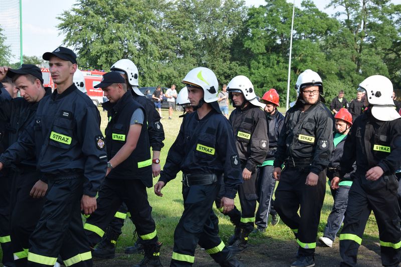 Miejsko - gminne zawody strażackie w Raszkowie