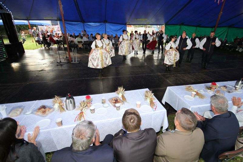 Dożynki wiejskie w Grudzielcu Nowym