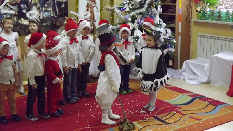 Spotkania wigilijne przedszkolaków