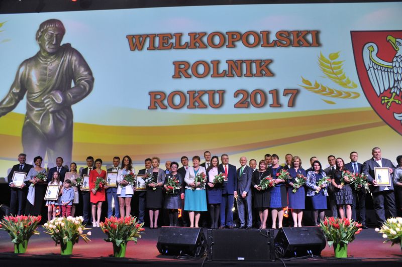 Wielkopolski Rolnik Roku 2017 dla Małgorzaty i Jana Skoczylasów z Przybysławic