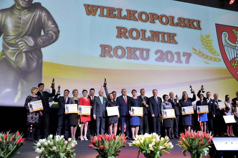 Wielkopolski Rolnik Roku 2017 dla Małgorzaty i Jana Skoczylasów z Przybysławic