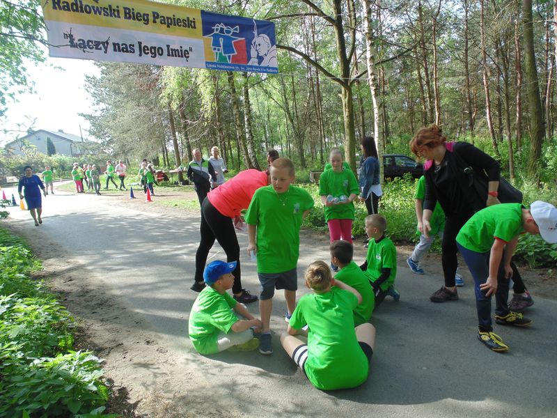 Święto Patrona w Radłowie na sportowo