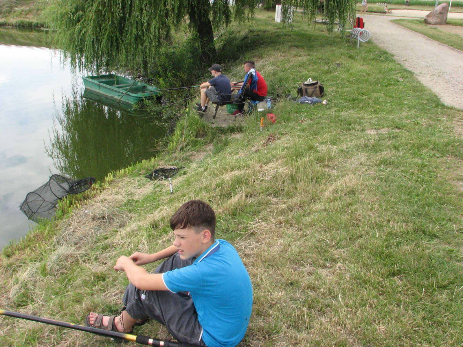 Zawody wędkarskie i Dzień Dziecka nad "Kąpielką"